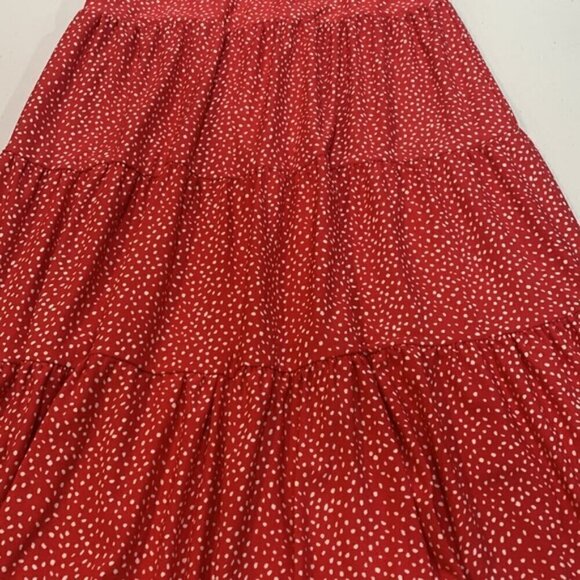 Monteau red polkadot dress - Picture 3 of 5